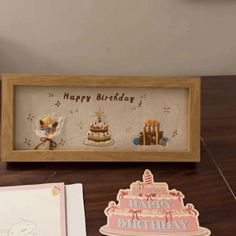 Embroidery Design 3D - Creative 3D Design Cross Stitch Kit