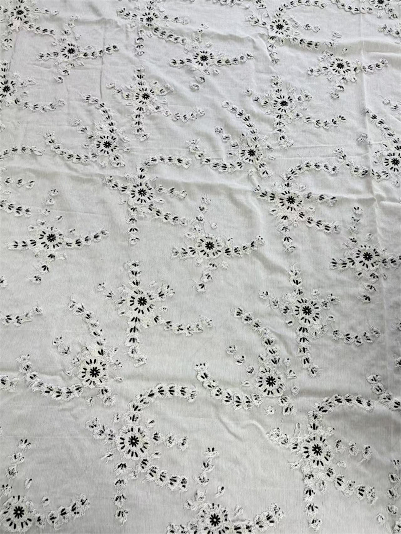 3D embroidered cotton-linen fa - Embroidery Design 3D 评论和价格