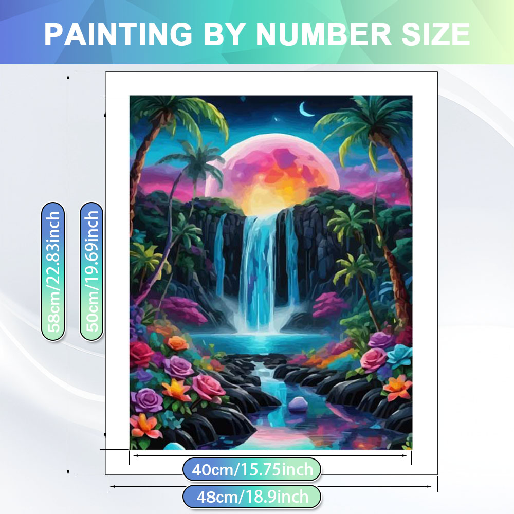 HUACAN Diy Paintings By Number - Embroidery Translate 评论和价格
