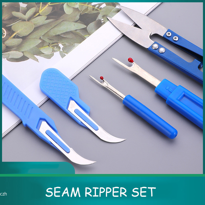 5Pcs Blue Sewing Ripper Kit wi - Embroidery Threads 评论和价格