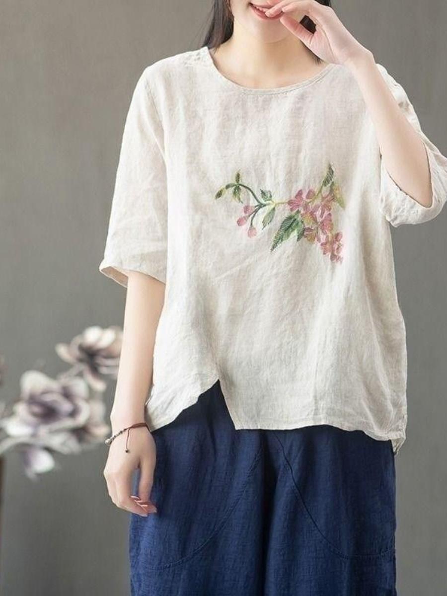New Chinese Style Loose Cotton - Embroidery Artist 评论和价格