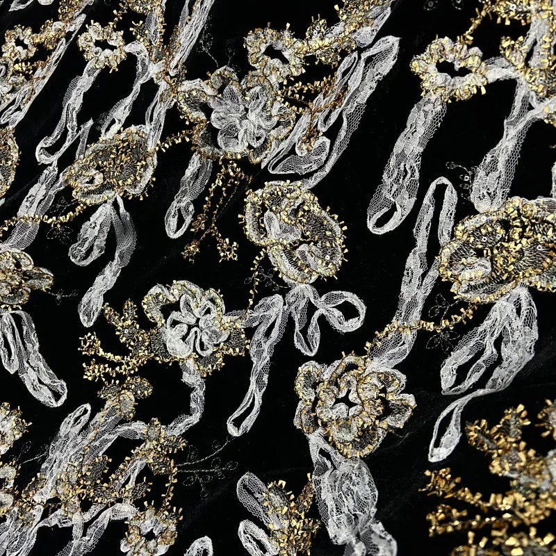High-end luxurious gold-thread - Embroidery Design 3D 评论和价格