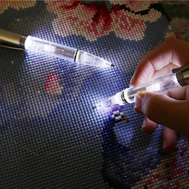 LED Light Diamond Painting Pen - Embroidery Computer 评论和价格