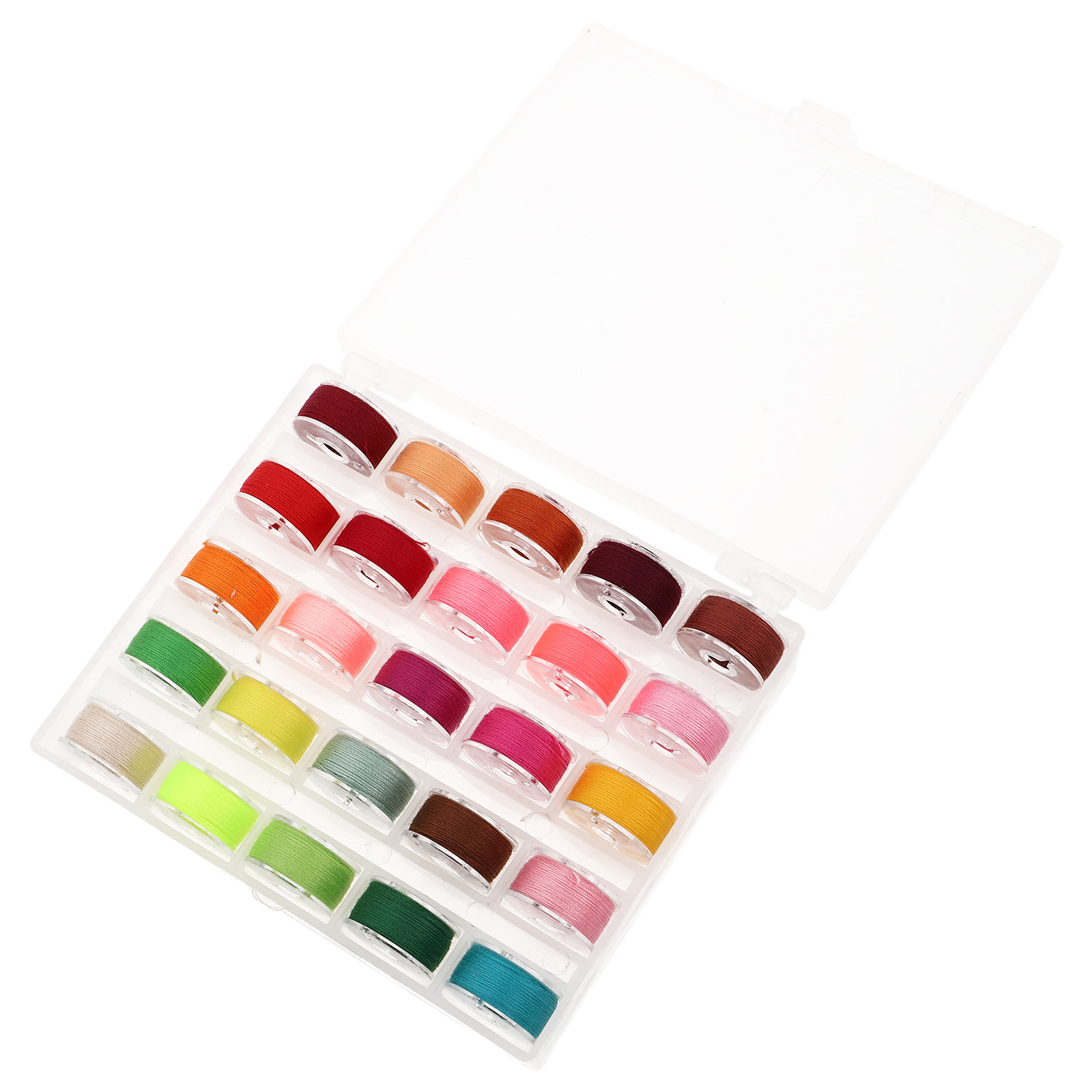 25 Pcs Bobbins and Sewing Thre - Embroidery Tools 评论和价格