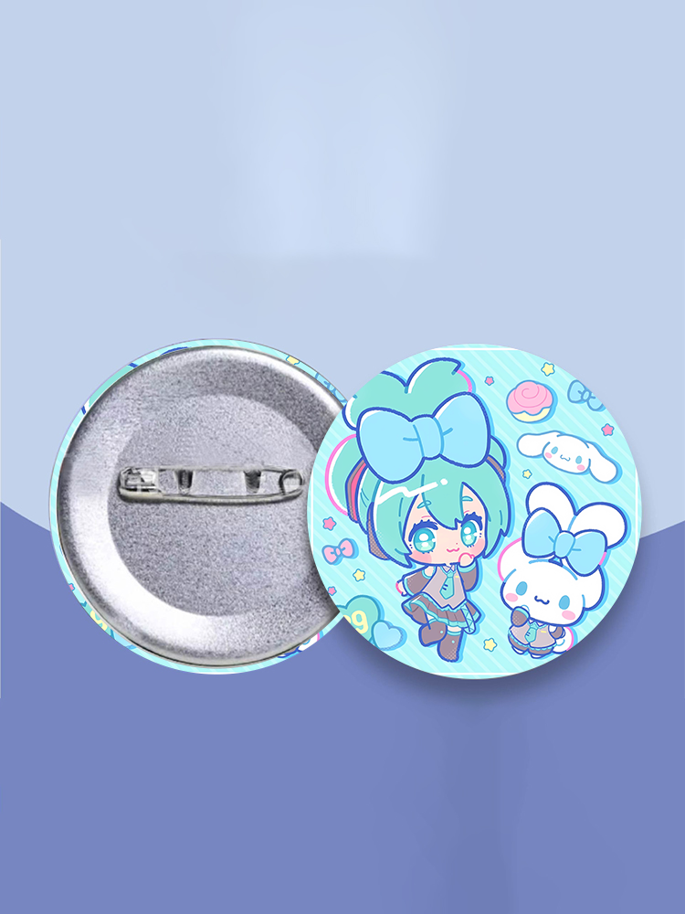 New Anime Hatsunes Miku Badge  - Embroidery Simple 评论和价格