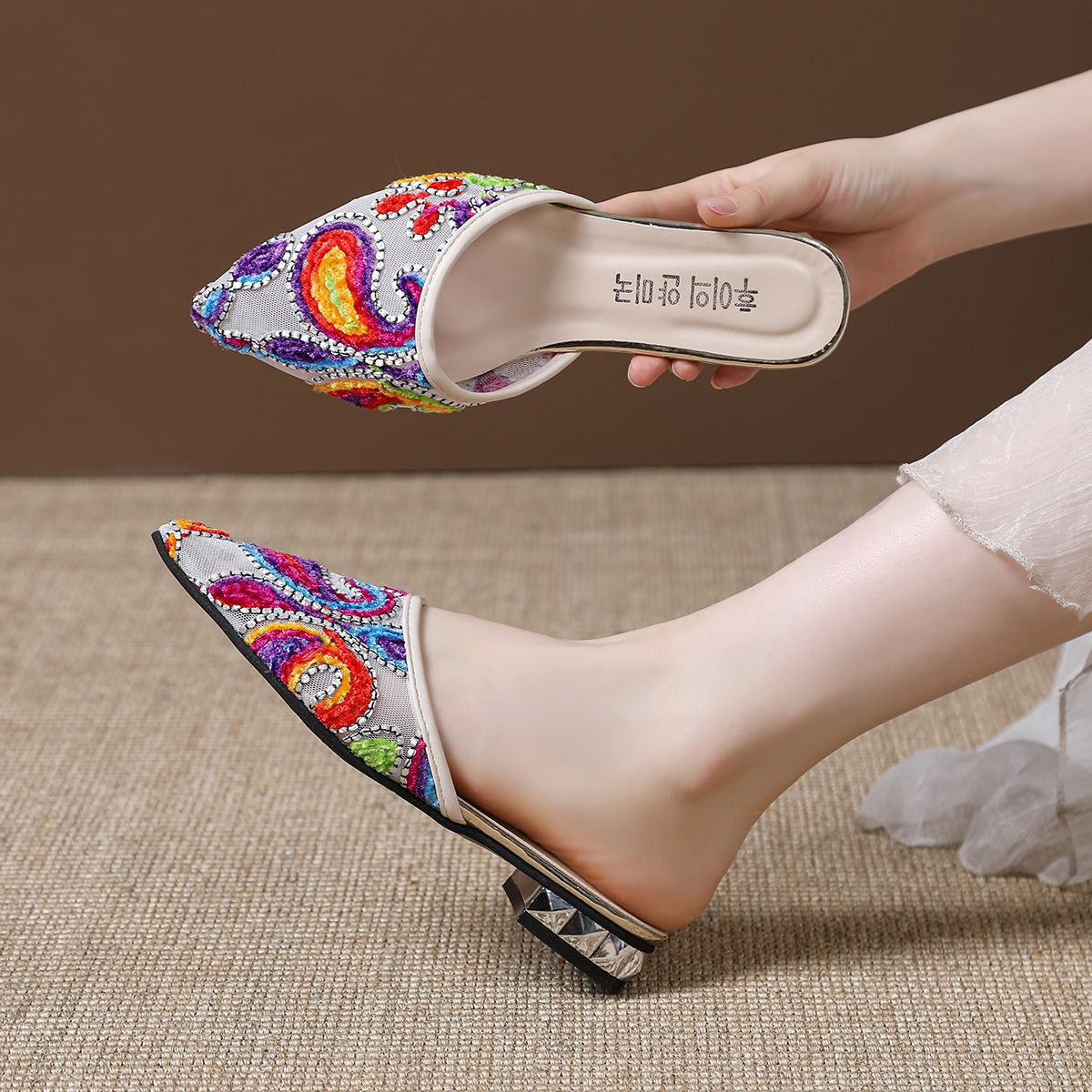 Ethnic Style 2026 Summer Women - Embroidery Print 评论和价格