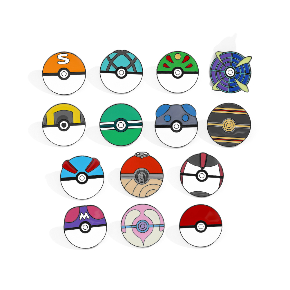 14 Pcs Cartoon Brooch Minimali - Embroidery Simple 评论和价格