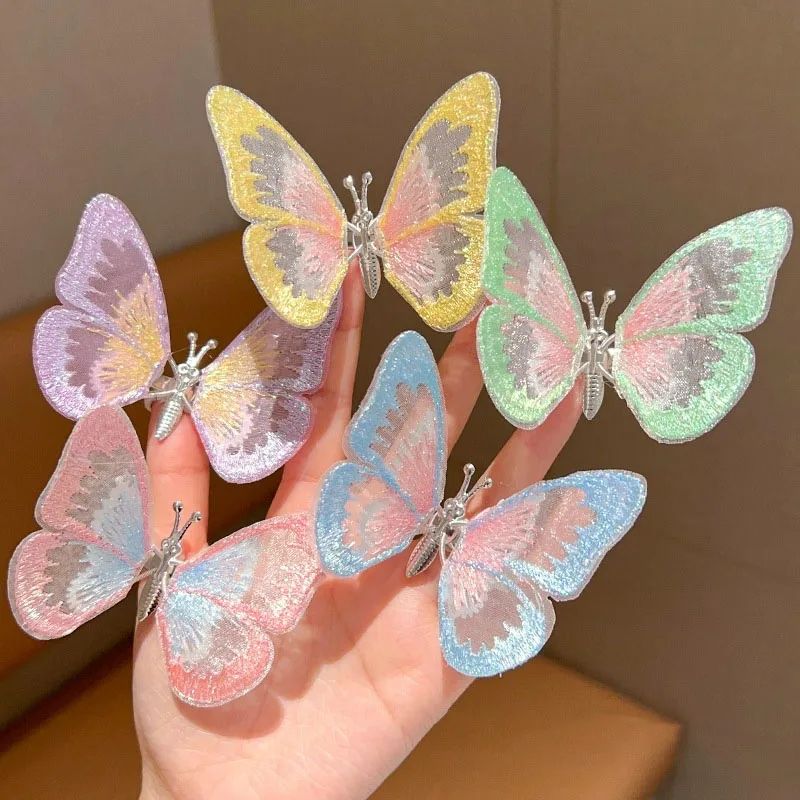 6/12PCS 3D Moving Butterfly Em - Embroidery Design 3D 评论和价格
