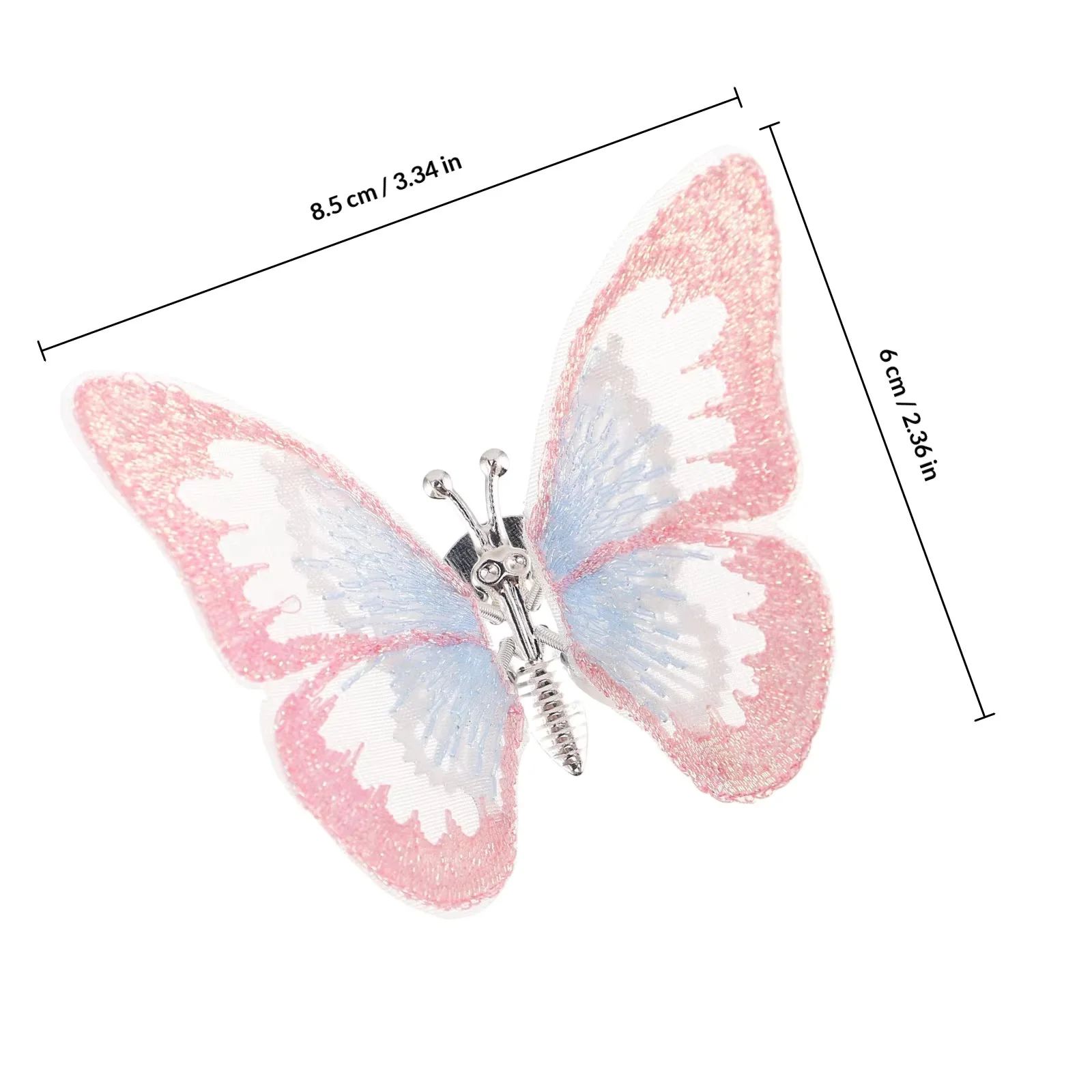 6/12PCS 3D Moving Butterfly Em - Embroidery Design 3D 评论和价格