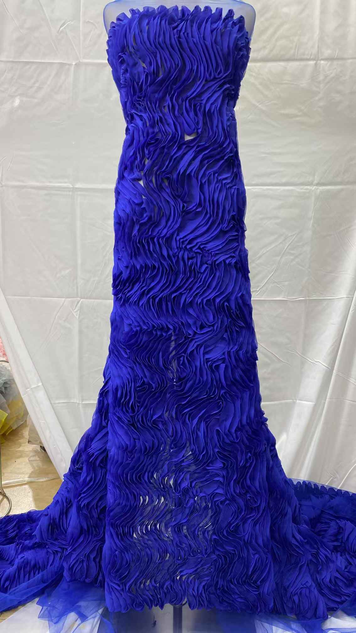 New Design African Tulle Lace  - Embroidery Design 3D 评论和价格