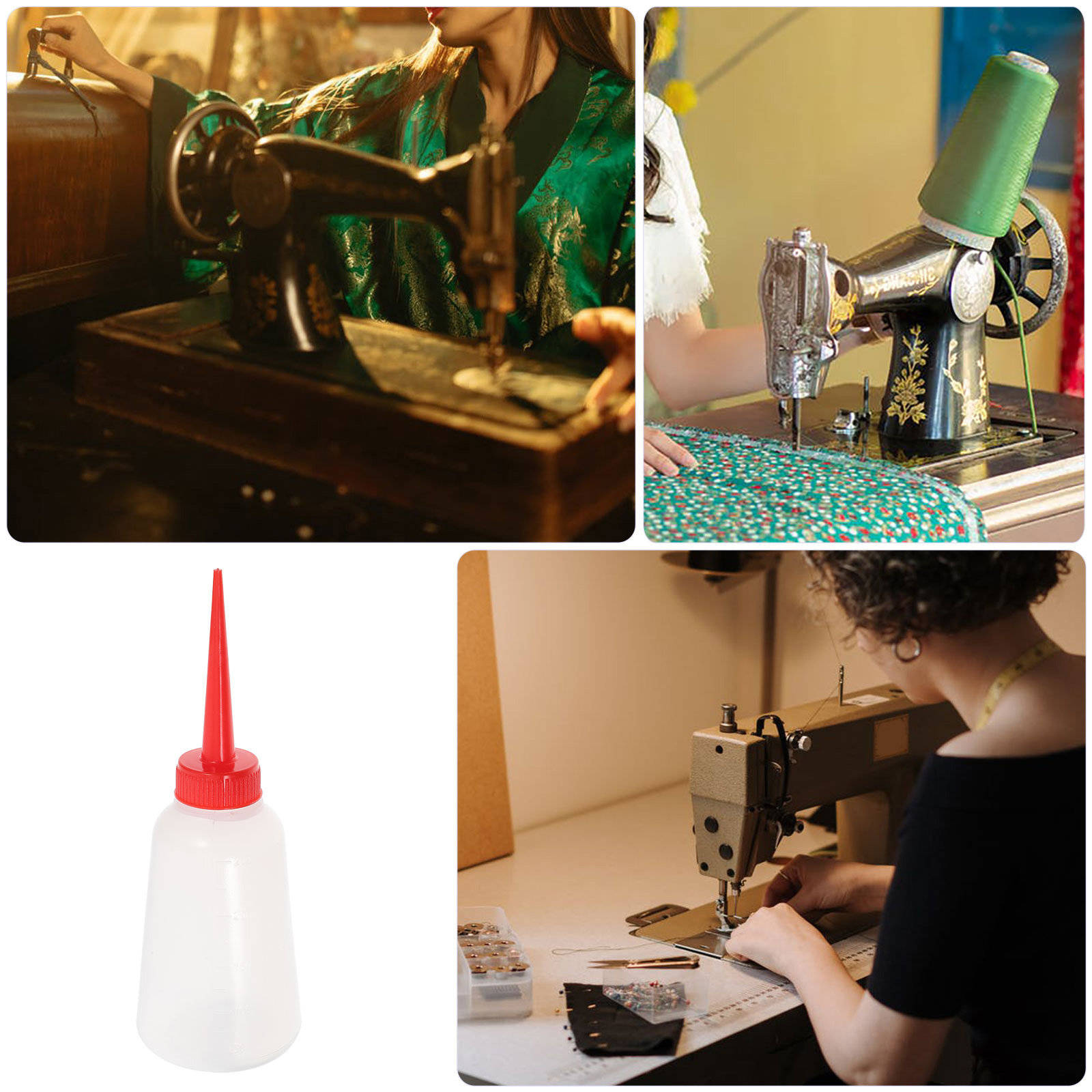 5Pcs Sewing Machine Oil Bottle - Embroidery Tools 评论和价格