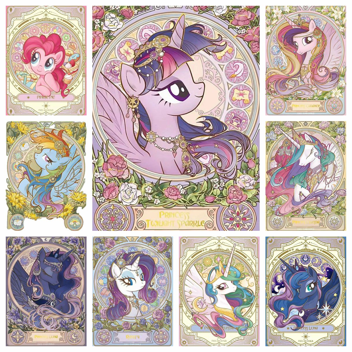 Mucha style My Little Pony 5D  - Embroidery Unicorn 评论和价格