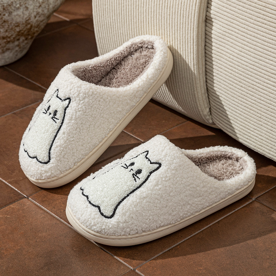 Fashion Cute Line Cat Exquisit - Embroidery Print 评论和价格