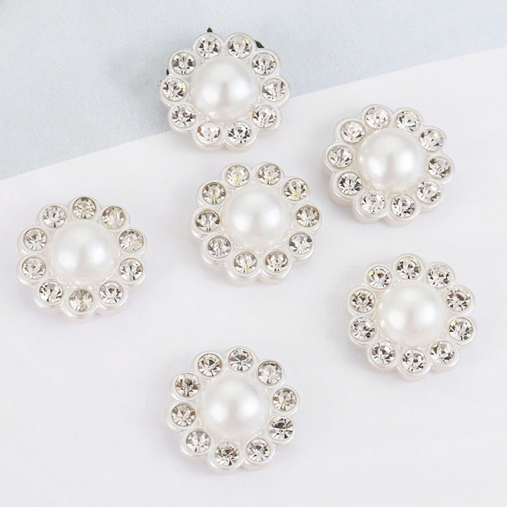 50pcs White Flat Imitation Pea - Embroidery Simple 评论和价格