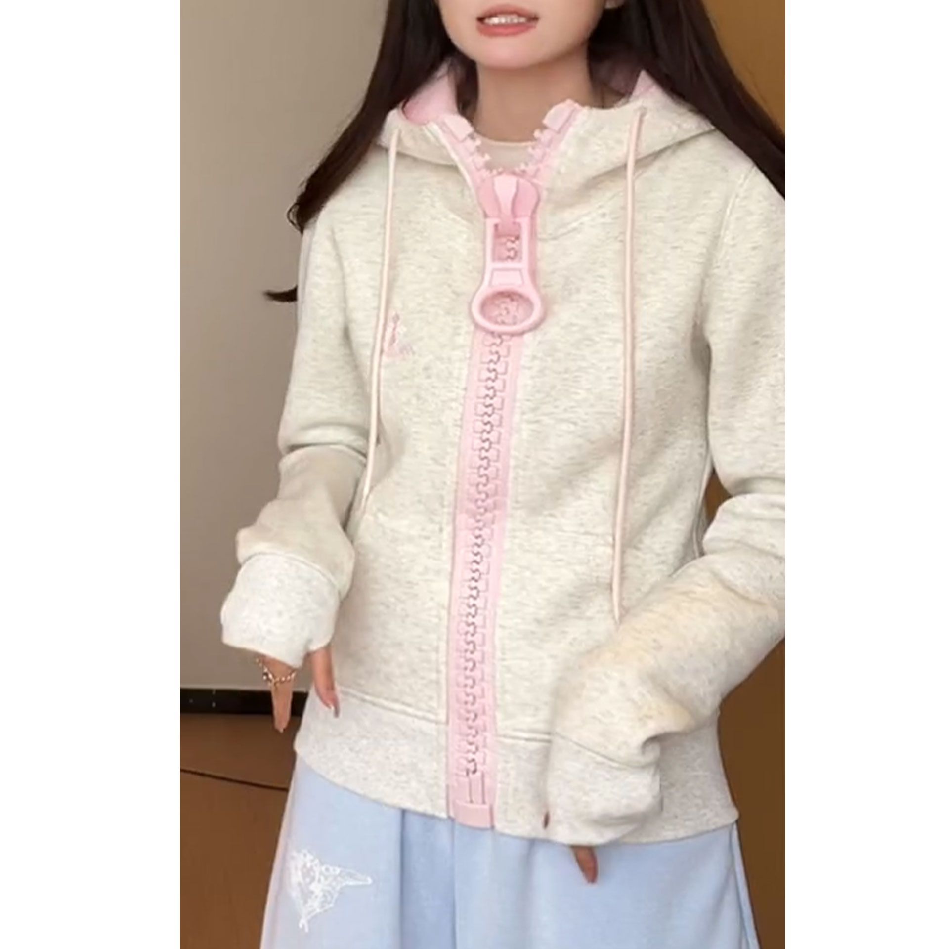 Y2k casual short jacket women  - Embroidery Design 3D 评论和价格